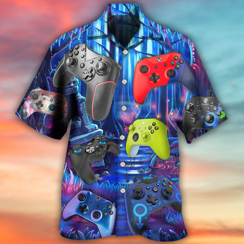 Game Video Games Play Everyday Hawaiian Shirt For Summer Vacation And Beach Travel