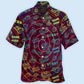 Retro Gaming Hawaiian Shirt With Detailed Graphic For Beach Getaways Resort Outings And Thoughtful Gifting