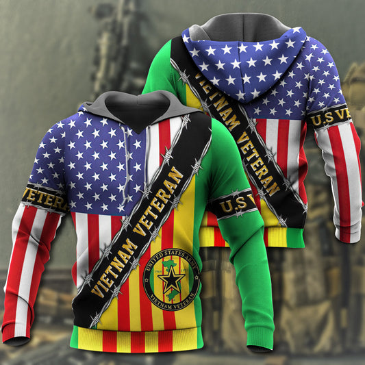 Vietnam Veteran Tribute Hoodie For Service Tributes Outdoor Travel And Comfortable Outfits