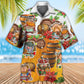 Funny Norse Warrior Beer Christmas Hawaiian Shirt For Poolside Relaxation And Sunny Getaways