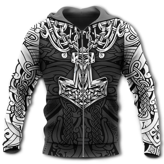 Black White Viking Blood Hoodie For Viking Inspired Streetwear Holidays And Thoughtful Gifts