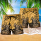 Viking Good Meows Go To Heaven Bad Meows Go To Beach Shorts For Fantasy Fan Beach Days