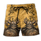 Viking Good Meows Go To Heaven Bad Meows Go To Beach Shorts For Coastal Trips And Outdoor Wear