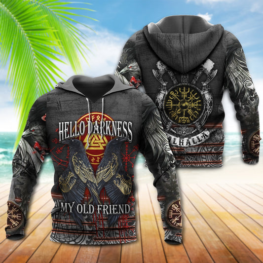 Dark Grey Viking Hoodie For Viking Inspired Streetwear Holidays And Thoughtful Gifts