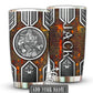 Viking Warrior Personalized 20 Oz Tumbler For Coffee Travel And Daily Drinks