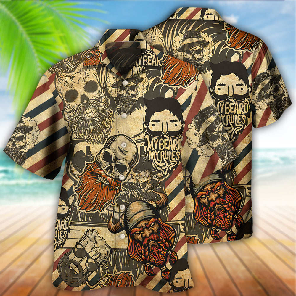 Norse Warrior Rules Hawaiian Shirt For Vacation Days And Relaxed Coastal Outings