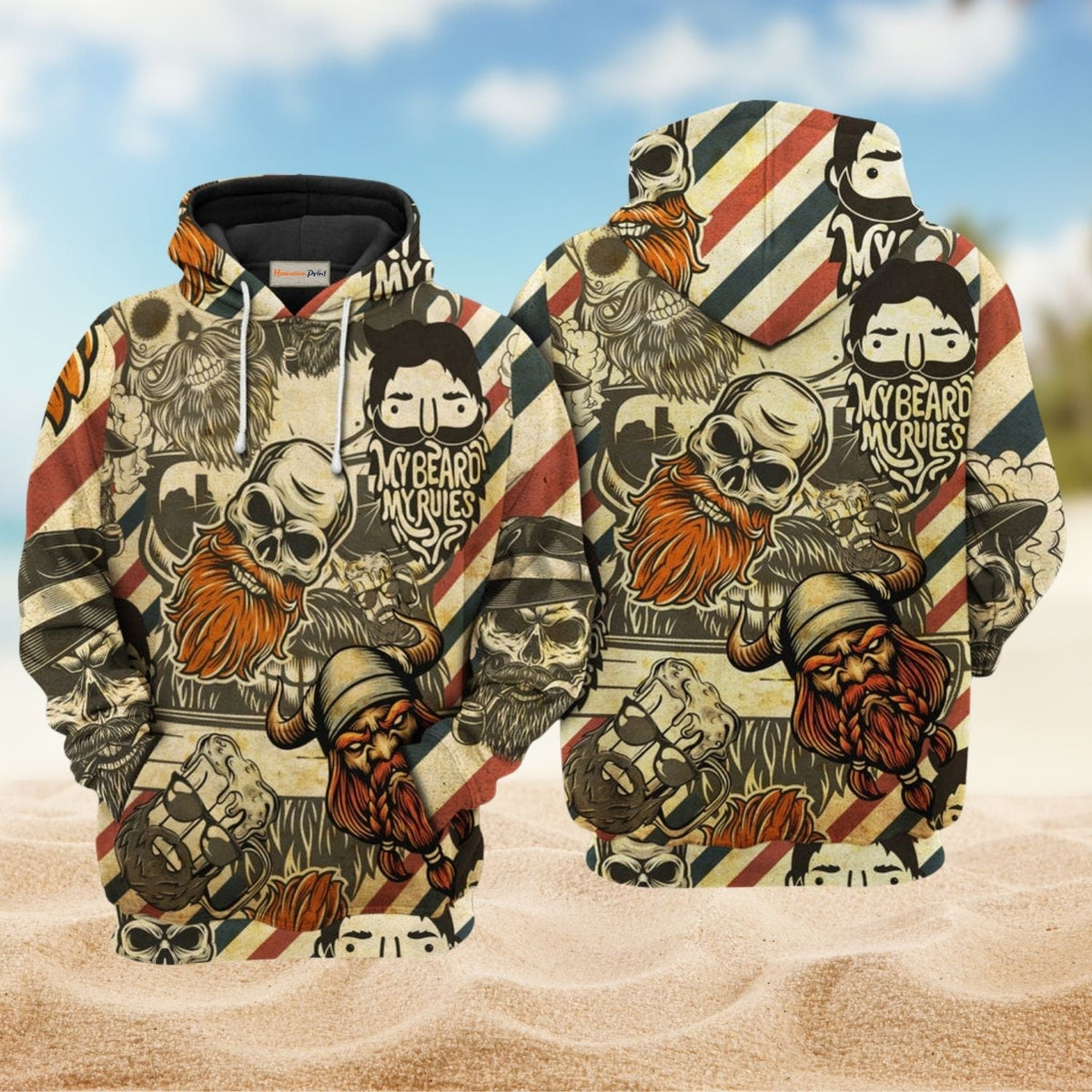 Viking Rules Hoodie For Norse Themed Outfits Weekend Travel And Relaxed Comfort