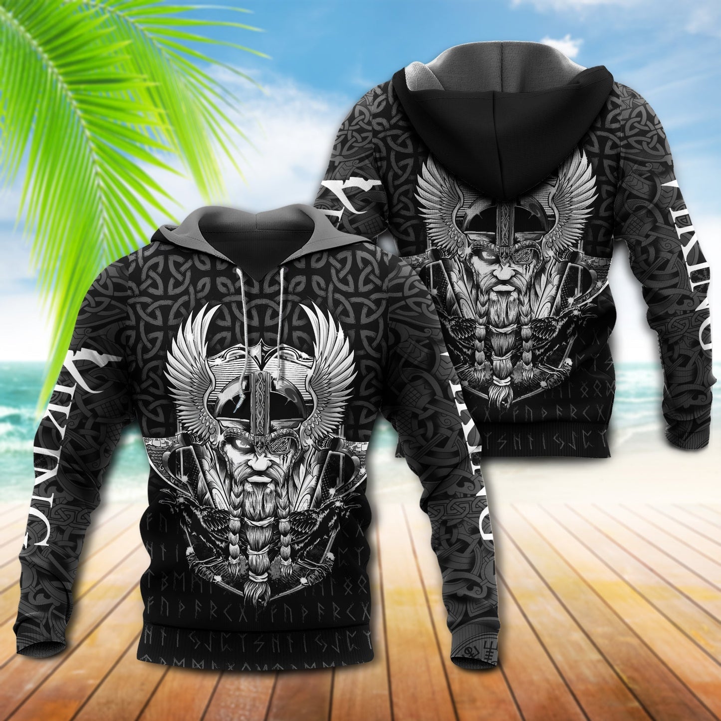 Viking Odin Almighty Myth Hoodie For Bold Casual Wear Seasonal Trips And Myth Inspired Gifting