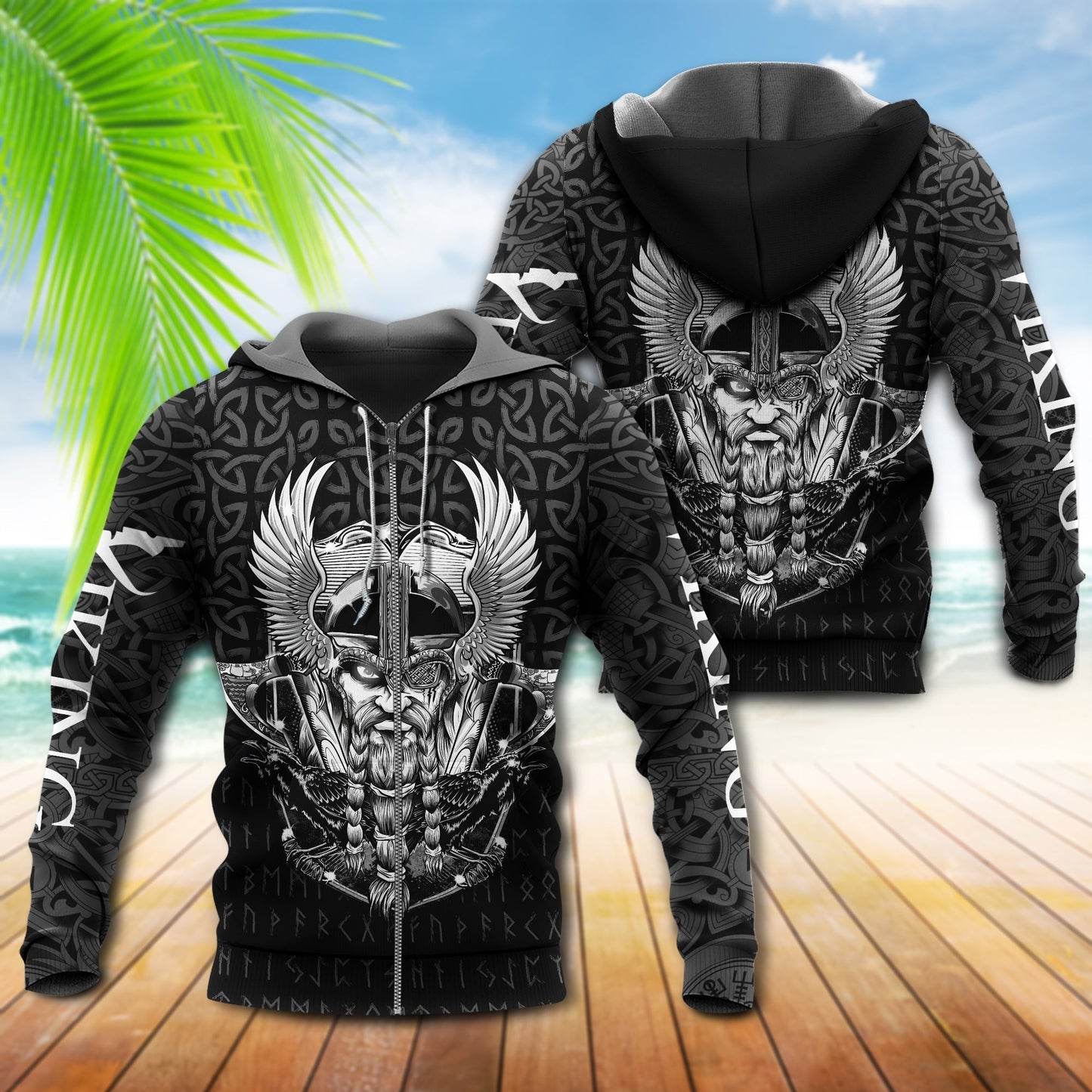 Viking Odin Almighty Myth Hoodie For Bold Casual Wear Seasonal Trips And Myth Inspired Gifting