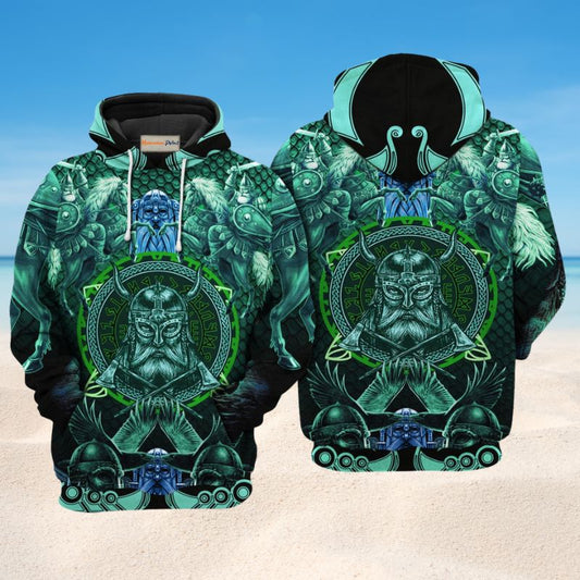 Viking See Valhalla Hoodie For Norse Heritage Style Outdoor Events And Comfortable Layering