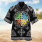 Festive Dog Snowman Christmas Tree Hawaiian Shirt Design View For Coastal Travel