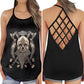 Viking Strength Modern Norse Warrior Hollow Tank Top For Workouts Festivals And Bold Style