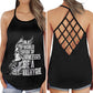 Viking Strength Girl Empowered Warrior Gift Hollow Tank Top For Workouts Festivals And Bold Style