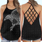 Viking Raven Black Norse Warrior Hollow Tank Top For Workouts Festivals And Bold Style
