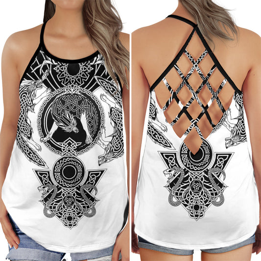 Viking Strength Unleashed Hollow Tank Top For Workouts Festivals And Bold Style