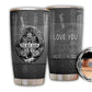 Viking To My Son I Love You Forever 20 Oz Tumbler For Coffee Travel And Daily Drinks