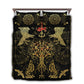 Viking Vegvisir Yggdrasil Bedding Cover For Norse Bedroom Decor