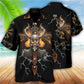 Norse Warrior Victory Hawaiian Shirt Artwork View For Coastal Escapes And Resort Style