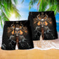Viking Victory Life Amazing Style Hawaiian Print Beach Shorts For Weekend Adventures And Comfort