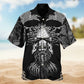 Viking Victory Hawaiian Shirt For Summer Gathering, Tropical Retreat, And Weekend Wear