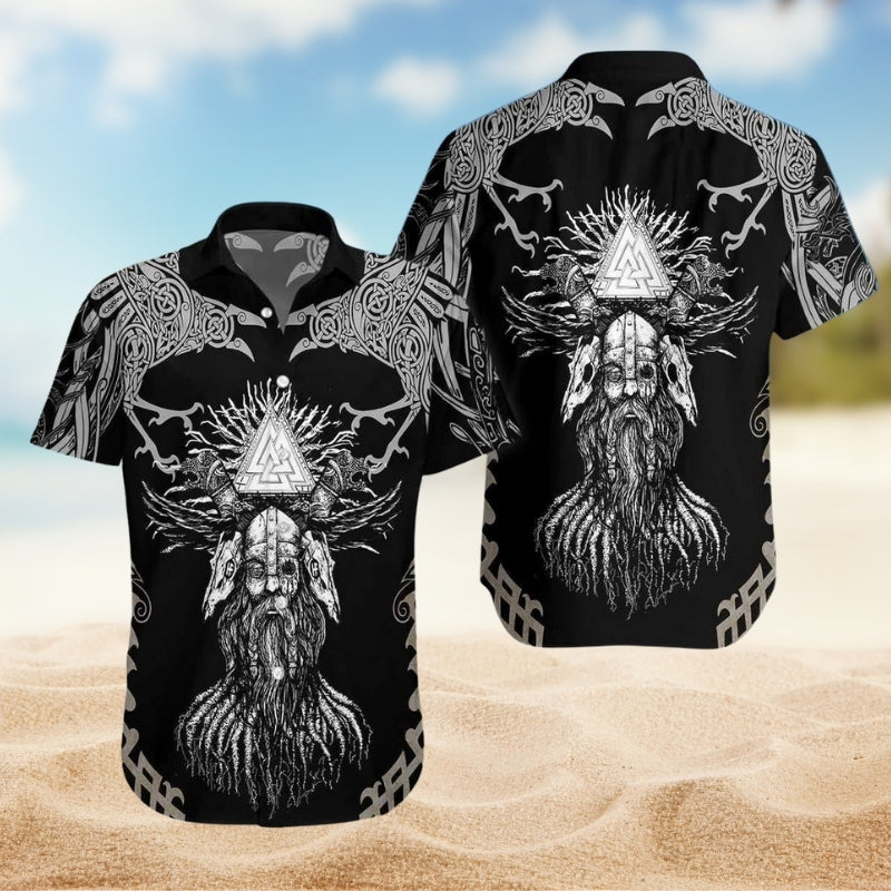Viking Victory Hawaiian Shirt For Casual Weekend And Easygoing Fashion