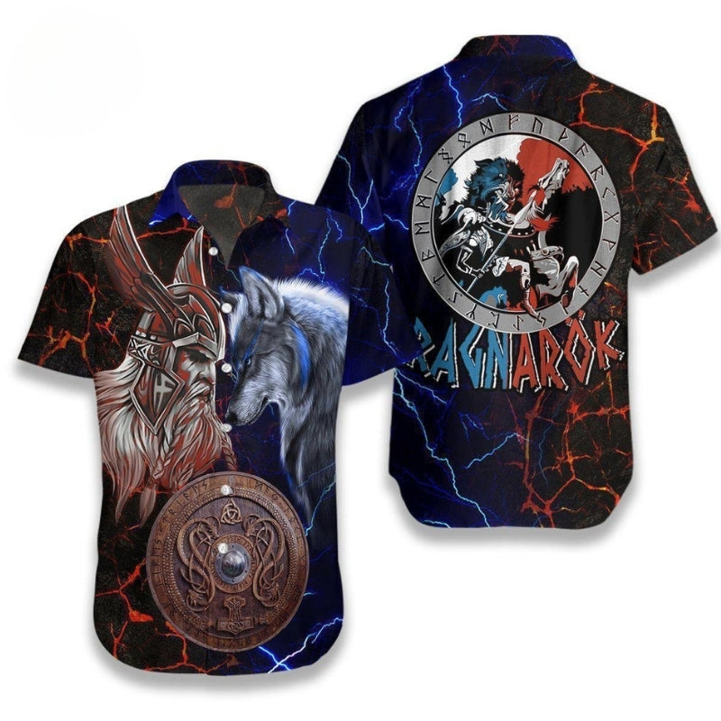 Viking Victory Hawaiian Shirt For Vacation Cruise, Summer Gathering, And Everyday Comfort