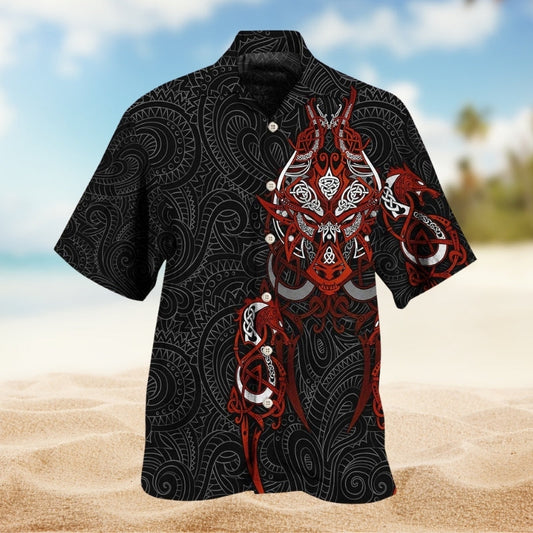 Viking Victory Hawaiian Shirt For Family Vacation And Summer Party Style