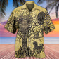 Norse Warrior Victory Unique Hawaiian Shirt Design Detail For Beach Days And Holiday Travel