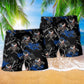Viking Victory Skull Warrior Beach Shorts For Tropical Getaways And Weekend Adventures