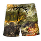 Viking Beach Shorts For Holiday Cruises And Comfortable Daily Use