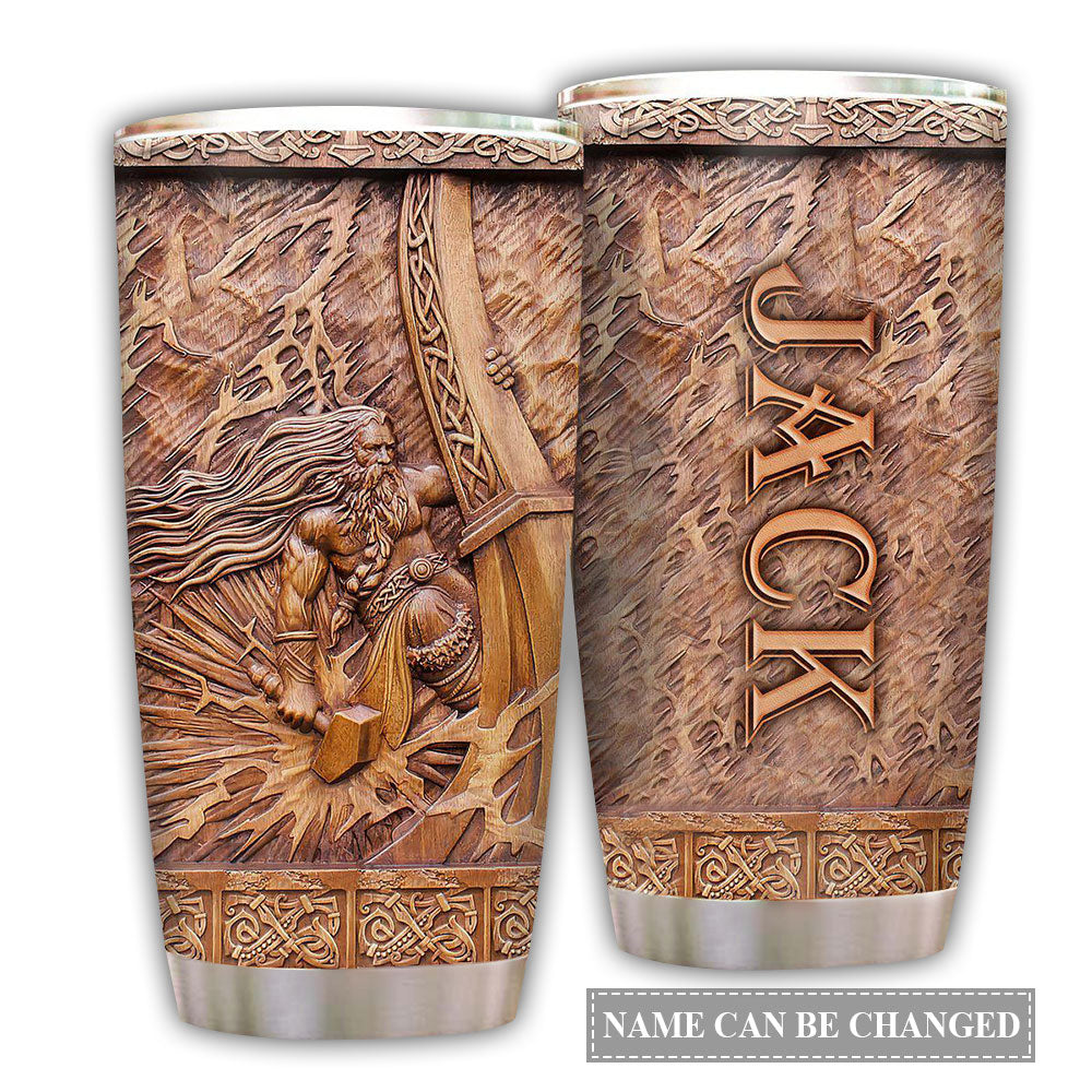 Viking Warrior Always Stronger Personalized 20 Oz Tumbler For Coffee Travel And Daily Drinks