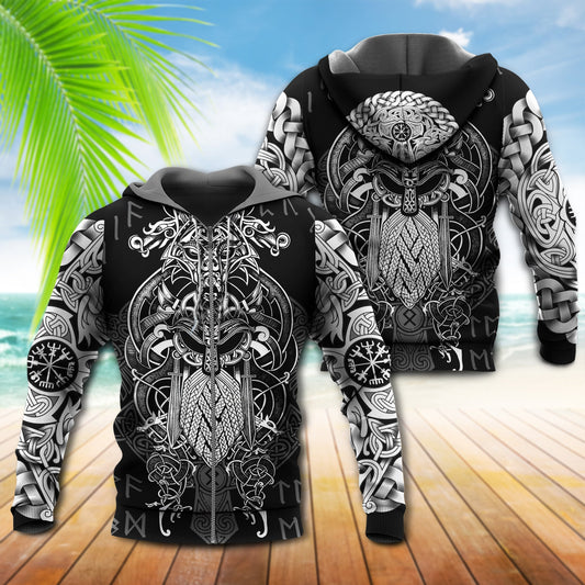 Viking Blood Metal Warrior Hoodie For Viking Enthusiasts Travel Days And Distinctive Streetwear