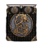 Viking Warrior Vintage Bedding Cover For Norse Bedroom Decor