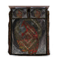 Red Viking Warrior Bedding Cover For Norse Bedroom Decor