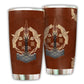 Viking Warrior Red 20 Oz Tumbler For Coffee Travel And Daily Drinks