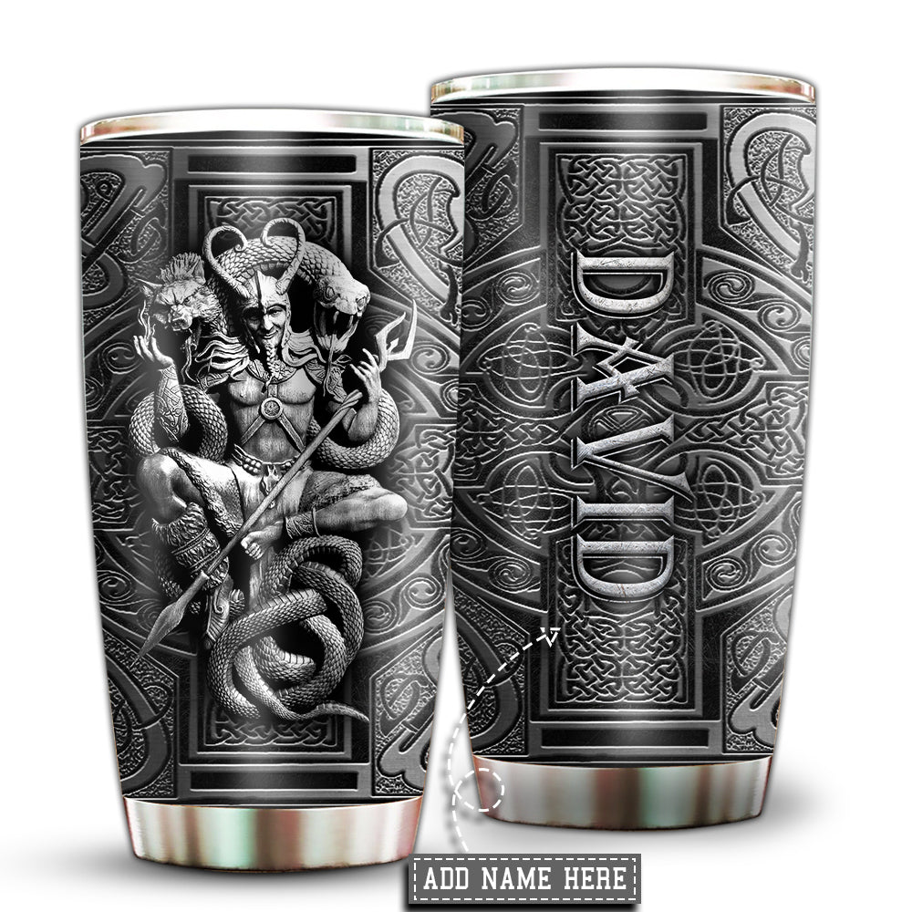 Viking Warrior Personalized 20 Oz Tumbler For Coffee Travel And Daily Drinks