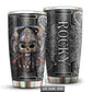 Viking Warrior Personalized 20 Oz Tumbler For Coffee Travel And Daily Drinks