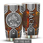 Viking Warrior Stronger With Fire Personalized 20 Oz Tumbler For Coffee Travel And Daily Drinks