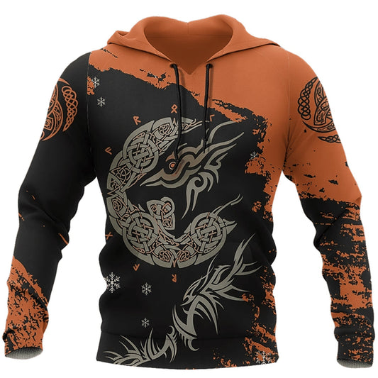 Viking Wolf Hoodie For Mythic Casual Outfits Weekend Adventures And Thoughtful Gifting