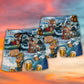 Viking Beer Humor Lifestyle Beach Shorts Design Detail For Weekend Getaways And Beach Days