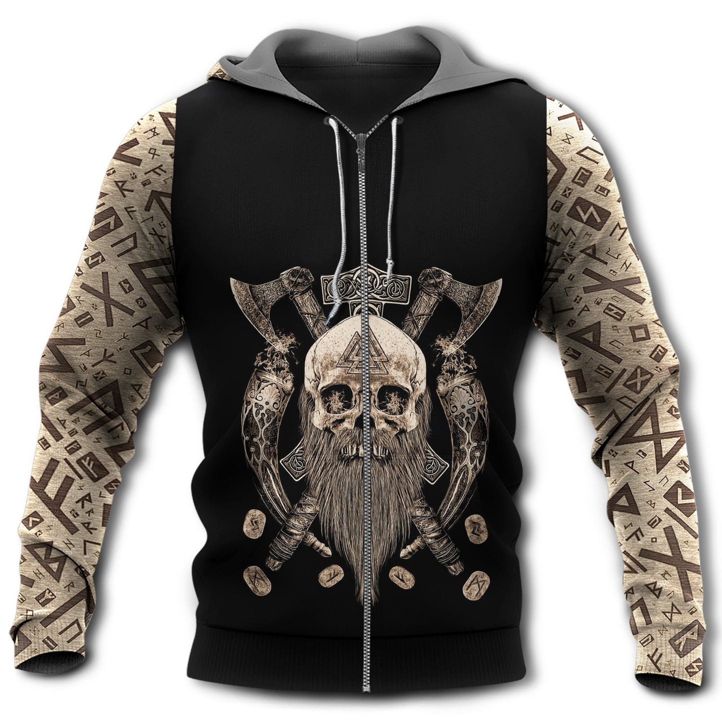 Dark Viking Blood Skull Hoodie For Viking Enthusiasts Travel Days And Distinctive Streetwear