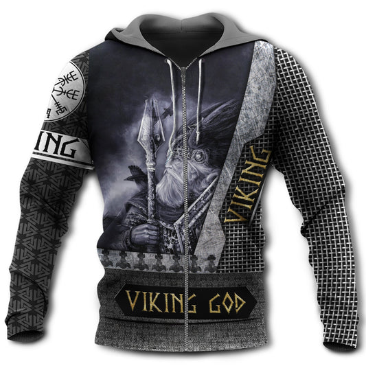 Dark Viking God Myth Hoodie For Norse Themed Outfits Weekend Travel And Relaxed Comfort
