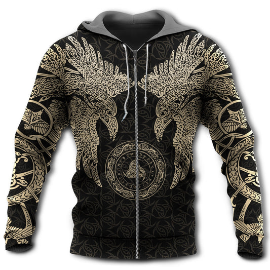 Viking Munin Raven Tattoo Hoodie For Mythic Casual Outfits Weekend Adventures And Thoughtful Gifting