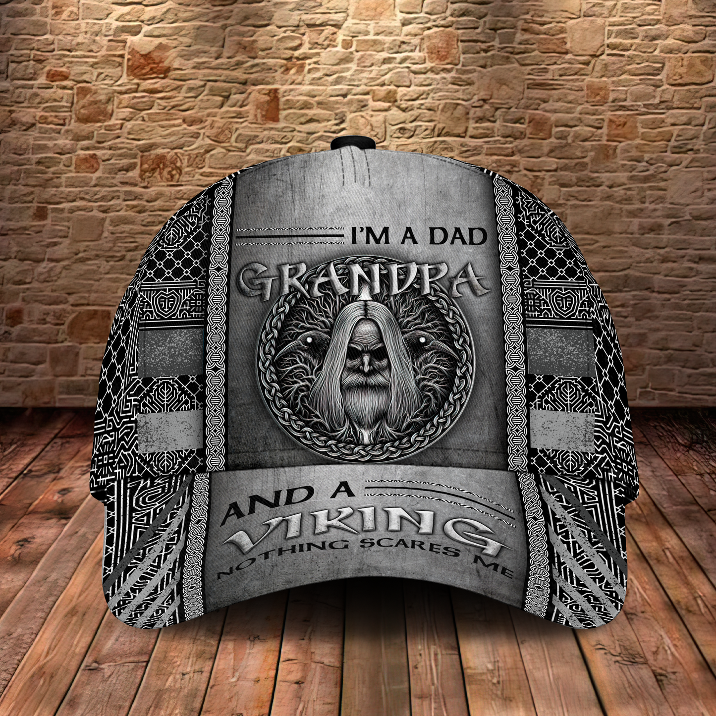 Viking Nothing Scares Me Classic Cap For Festivals Holidays And Comfortable Everyday Wear