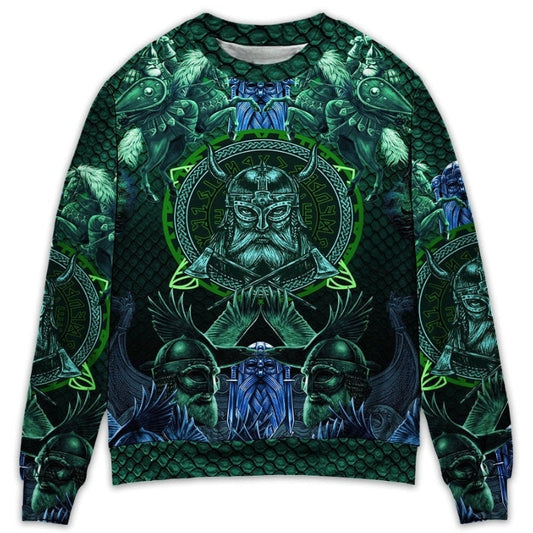 Viking See You In Valhalla Sweater For Historical Fantasy Fans Holidays And Relaxed Daily Style