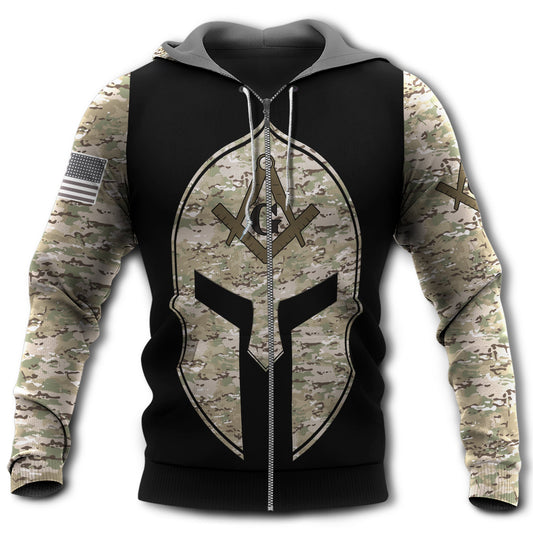 Black Viking Symbol Camo Hoodie For Norse Heritage Style Outdoor Events And Comfortable Layering
