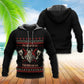 Red Viking Valhalla Hero Hoodie For Norse Inspired Streetwear Outdoor Travel And Bold Everyday Style
