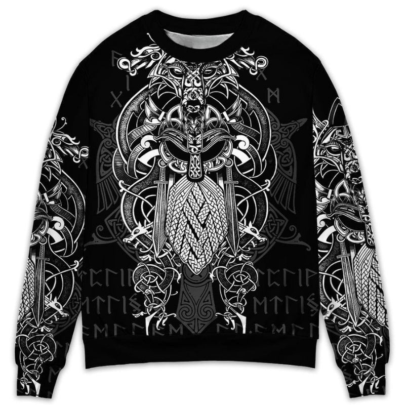 Viking Warrior Blood Sweater For Historical Events Travel And Comfortable Everyday Wear