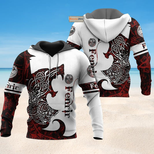 Viking Wolf Legend Hoodie For Outdoor Adventures Travel And Powerful Everyday Styling