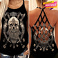 Viking Strength Hollow Tank Top For Summer Events And Alternative Outfits